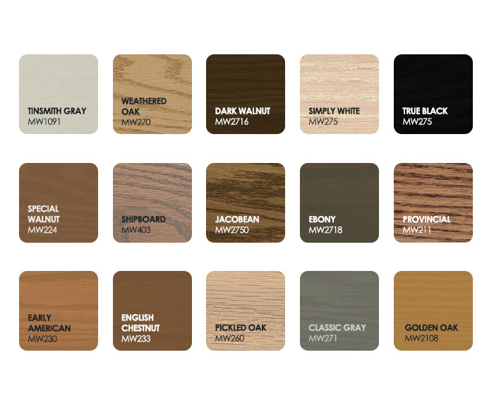 Minwax Stain Colors: A Complete Guide to Choosing Wood Stain Color Minwax Stain Colors: A Complete Guide to Choosing Wood Stain Color