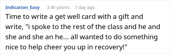 “This Drove Her Insane”: Teacher Can’t Penalize Student For Following Her Rule To A T “This Drove Her Insane”: Teacher Can’t Penalize Student For Following Her Rule To A T