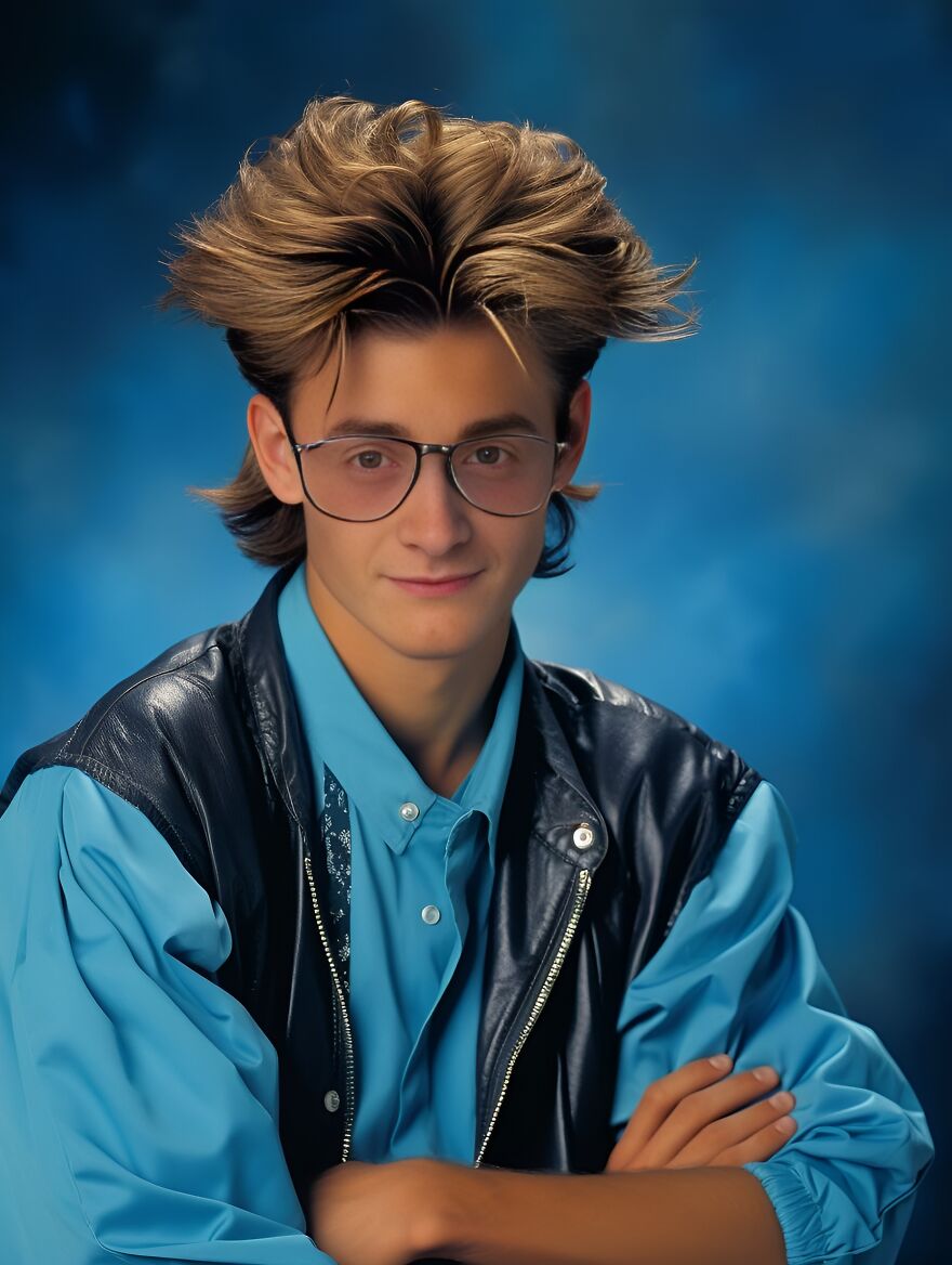 Yearbook Photo Trend Takes Fantasy Characters Back To School (22 Pics)