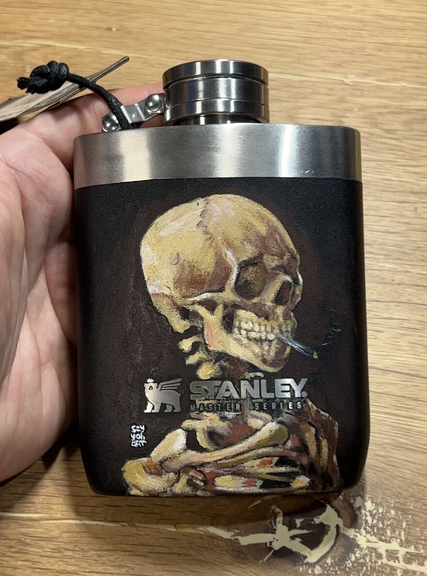 13 Realistic Drawings I Created On ‘Stanley’ Thermoses 13 Realistic Drawings I Created On ‘Stanley’ Thermoses