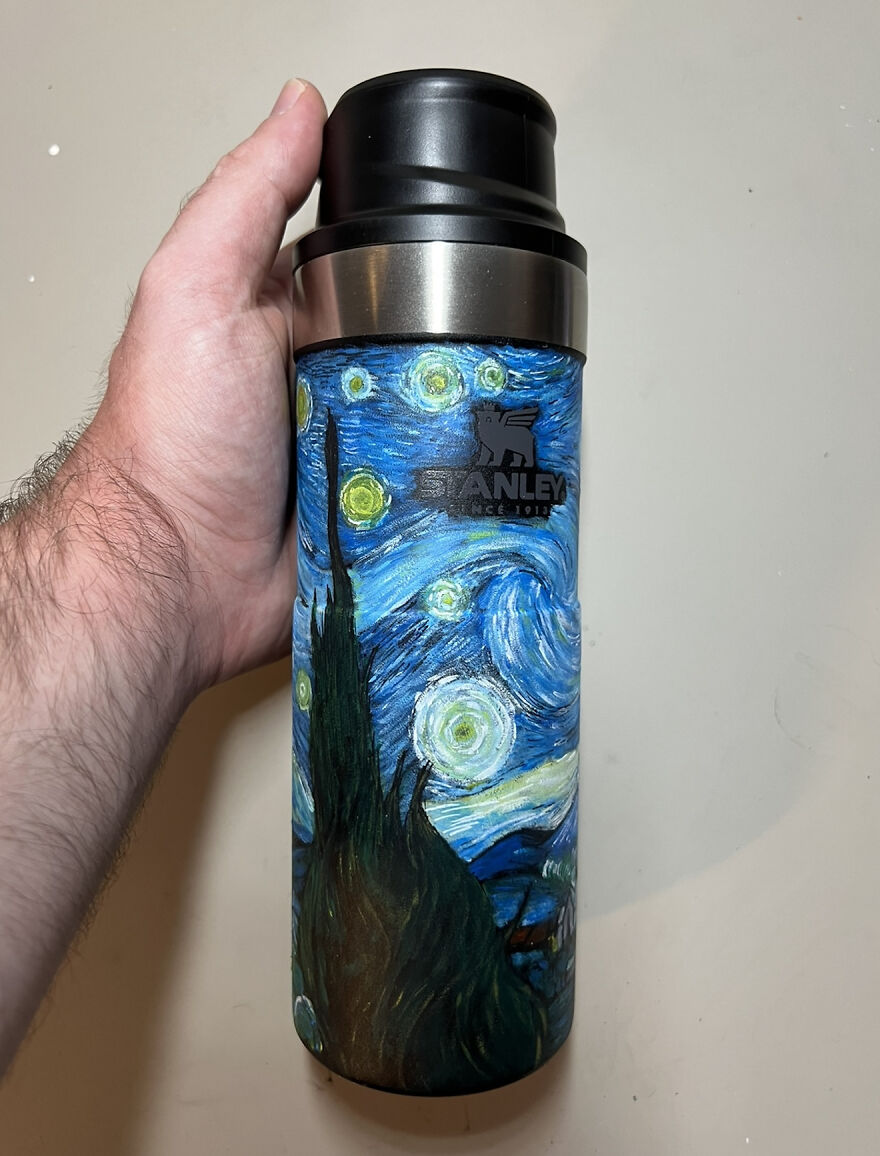 13 Realistic Drawings I Created On ‘Stanley’ Thermoses 13 Realistic Drawings I Created On ‘Stanley’ Thermoses