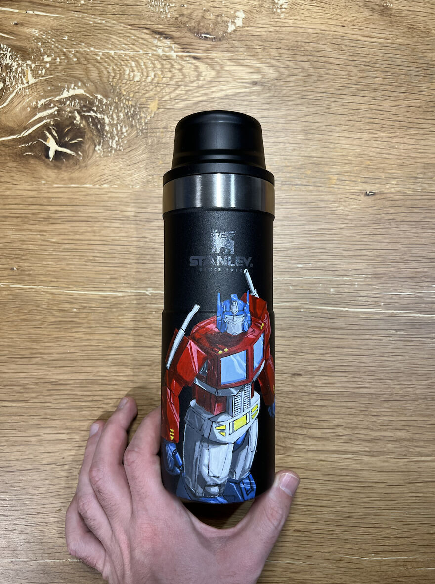 13 Realistic Drawings I Created On ‘Stanley’ Thermoses 13 Realistic Drawings I Created On ‘Stanley’ Thermoses