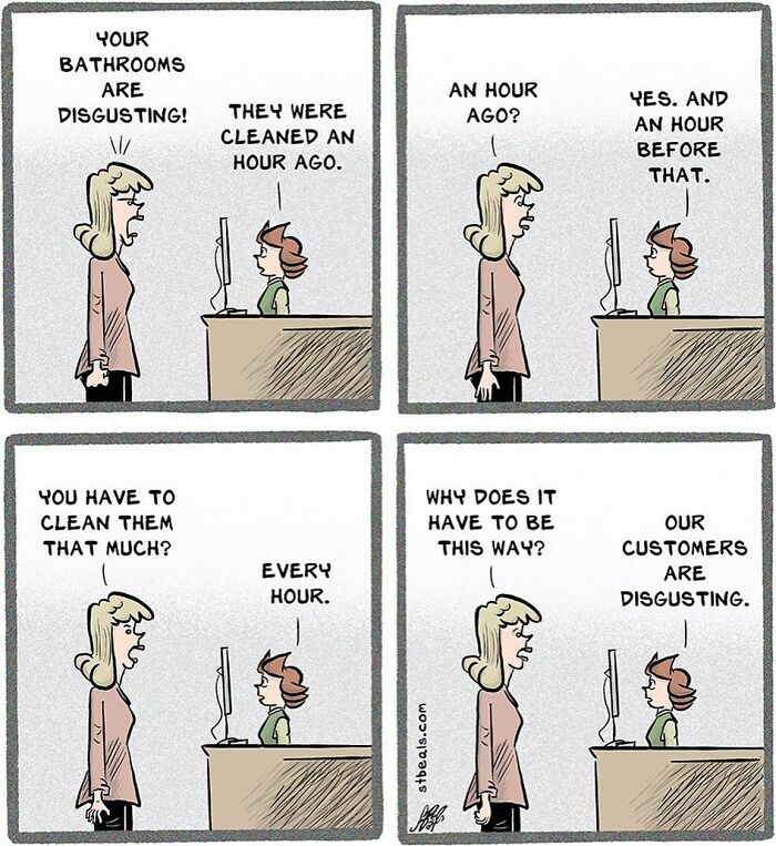 This Artist Created 40 New Comics That People Working In Retail Will Probably Relate To This Artist Created 40 New Comics That People Working In Retail Will Probably Relate To