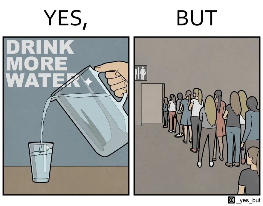 In His Series “Yes, But” This Illustrator Explores The Irony Of Our Daily Contradictions (31 New Pics) In His Series “Yes, But” This Illustrator Explores The Irony Of Our Daily Contradictions (31 New Pics)