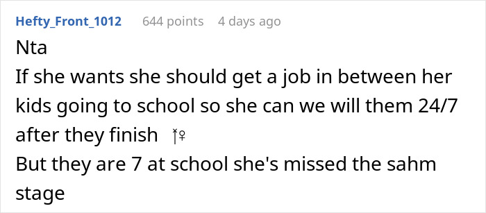 “Am I The Jerk For Not Allowing My Girlfriend To Be A Stay-At-Home Mom To Her Kids?” “Am I The Jerk For Not Allowing My Girlfriend To Be A Stay-At-Home Mom To Her Kids?”