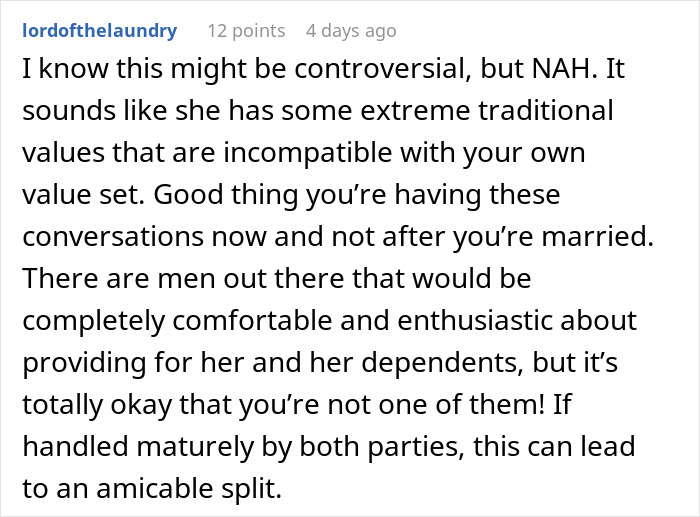 “Am I The Jerk For Not Allowing My Girlfriend To Be A Stay-At-Home Mom To Her Kids?” “Am I The Jerk For Not Allowing My Girlfriend To Be A Stay-At-Home Mom To Her Kids?”