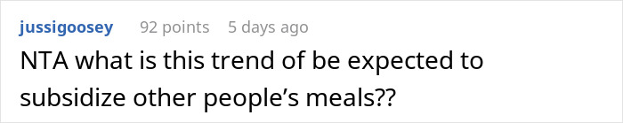 Friend Drama Ensues After Woman Refuses To Split The Bill And Pay $45 For Soda And Appetizer Friend Drama Ensues After Woman Refuses To Split The Bill And Pay $45 For Soda And Appetizer