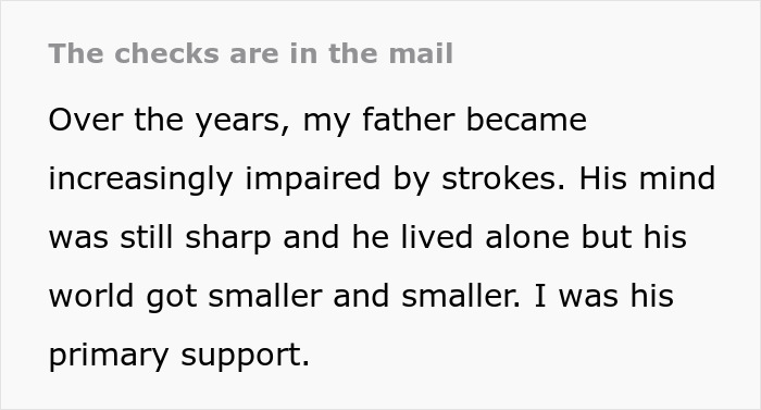 “$2,000 For Every Day Visit”: Woman Expects Backlash After She Cleverly Divides Dad’s Inheritance “$2,000 For Every Day Visit”: Woman Expects Backlash After She Cleverly Divides Dad’s Inheritance