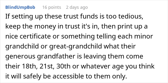 “$2,000 For Every Day Visit”: Woman Expects Backlash After She Cleverly Divides Dad’s Inheritance “$2,000 For Every Day Visit”: Woman Expects Backlash After She Cleverly Divides Dad’s Inheritance