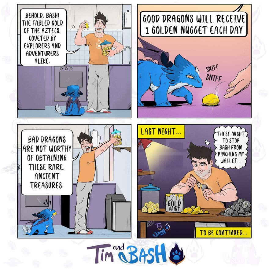 I Created A Heartwarming Webcomic About A Firefighter and His Adorably Difficult Baby Dragon (19 Pics)