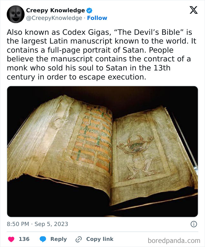 ‘Creepy Knowledge’: 45 Facts To Scroll Through In The Darkness ‘Creepy Knowledge’: 45 Facts To Scroll Through In The Darkness