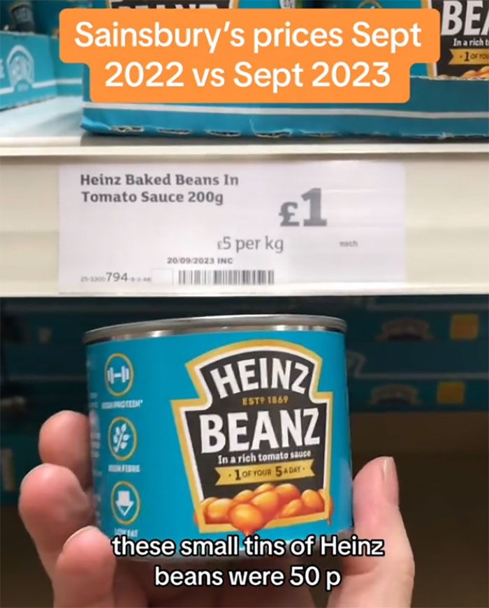 “25% Inflation Went Out The Window”: People React To Man Comparing Store Prices 1 Year Apart “25% Inflation Went Out The Window”: People React To Man Comparing Store Prices 1 Year Apart