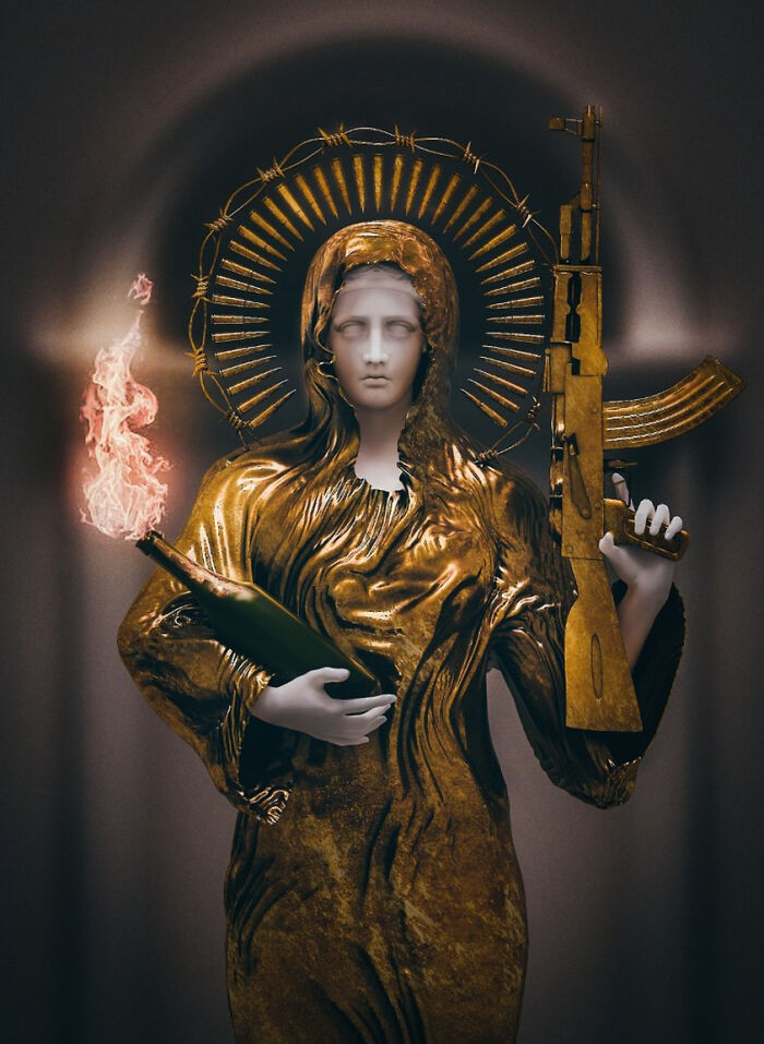 Sensual Artistry Meets Divine Beauty: My 3D Renditions Of Classical Goddesses (19 Pics)