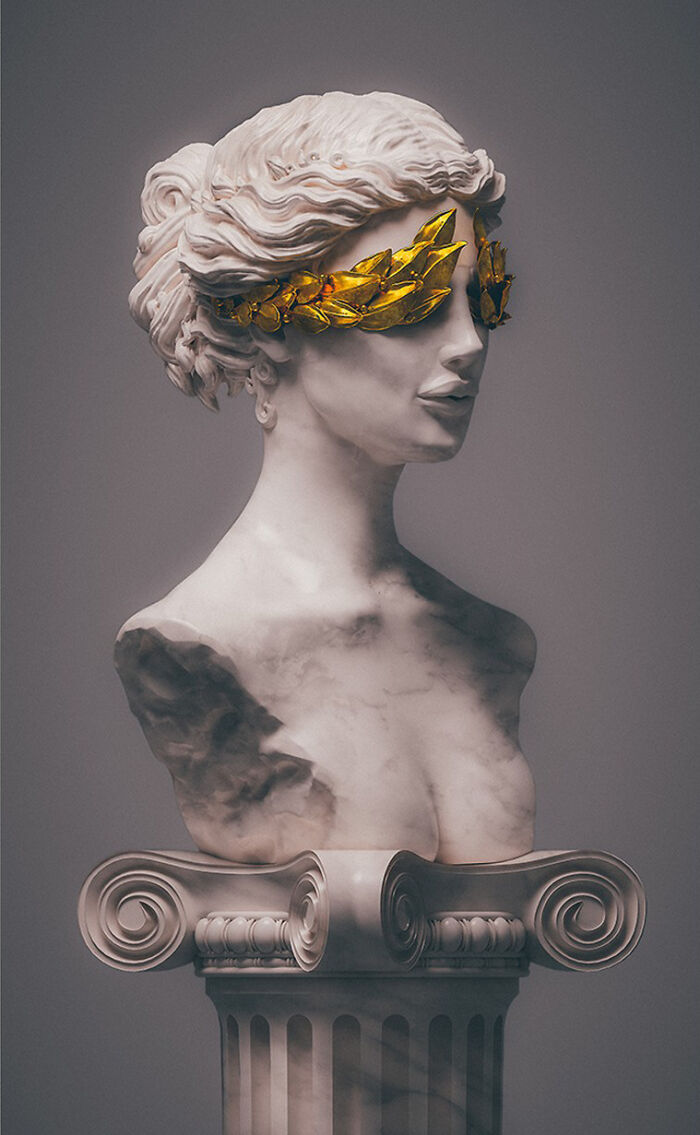 Sensual Artistry Meets Divine Beauty: My 3D Renditions Of Classical Goddesses (19 Pics)