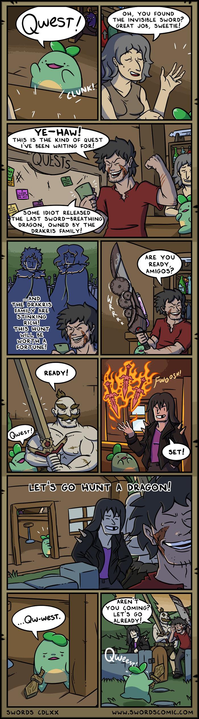 I Make Comics About A Fantasy World Where Everyone And Everything’s Weapon Of Choice Is A Sword (19 New Pics) I Make Comics About A Fantasy World Where Everyone And Everything’s Weapon Of Choice Is A Sword (19 New Pics)