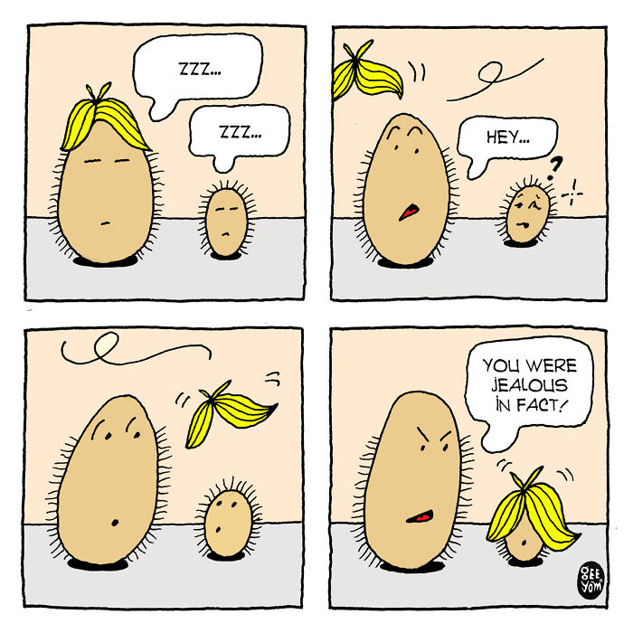 Inspired By Quirky Life Events, I Created The “2 Hairy Potatoes” Comic Series Inspired By Quirky Life Events, I Created The “2 Hairy Potatoes” Comic Series