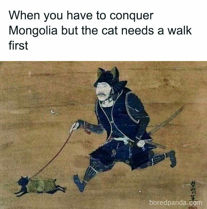 48 Hilarious Paintings From The “Ancient Memez” Instagram Account