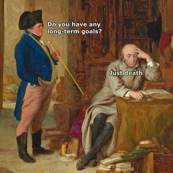 48 Hilarious Paintings From The “Ancient Memez” Instagram Account