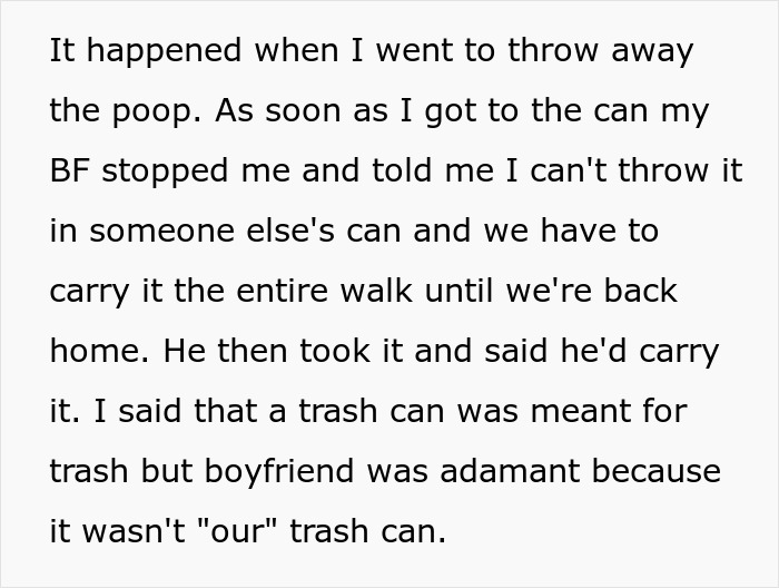Woman Throws Dog Waste In Her Neighbors’ Bins And Doesn’t See The Problem With It, BF Ends It Woman Throws Dog Waste In Her Neighbors’ Bins And Doesn’t See The Problem With It, BF Ends It