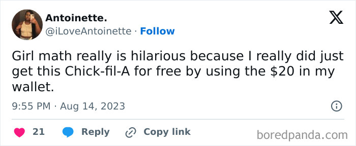 30 Funny “Girl Math” Posts That Make Total Sense To Women 30 Funny “Girl Math” Posts That Make Total Sense To Women