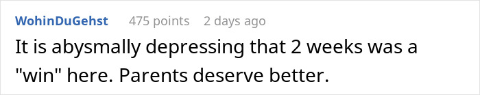 Boss Regrets Not Giving New Dad 1 Week Off After He Says He’ll Be Taking 12