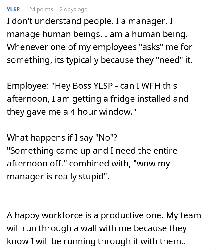 Boss Regrets Not Giving New Dad 1 Week Off After He Says He’ll Be Taking 12