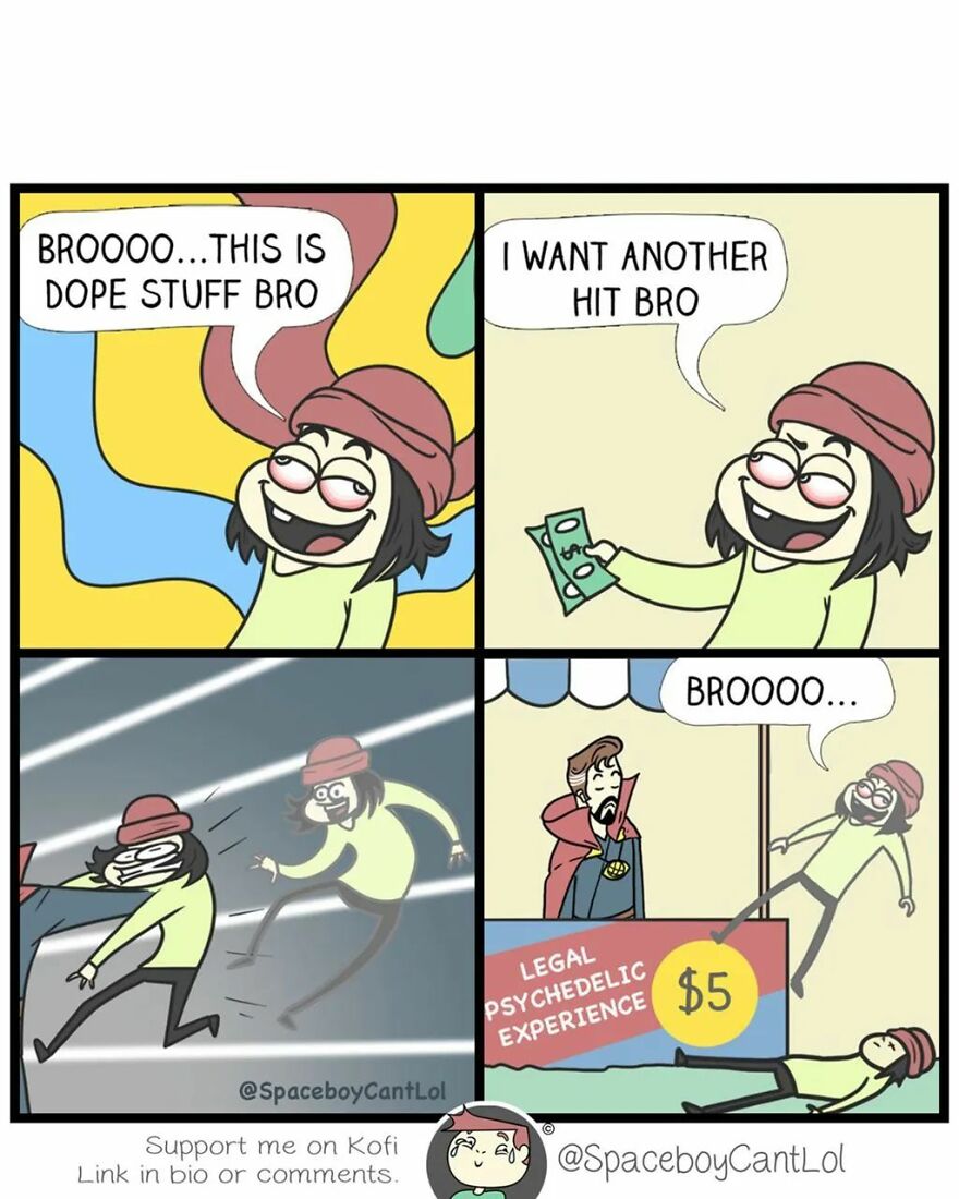 22 Hilarious Comics With Unexpected, And Sometimes Dark Endings By SpaceboyCantLOL (New Pics) 22 Hilarious Comics With Unexpected, And Sometimes Dark Endings By SpaceboyCantLOL (New Pics)