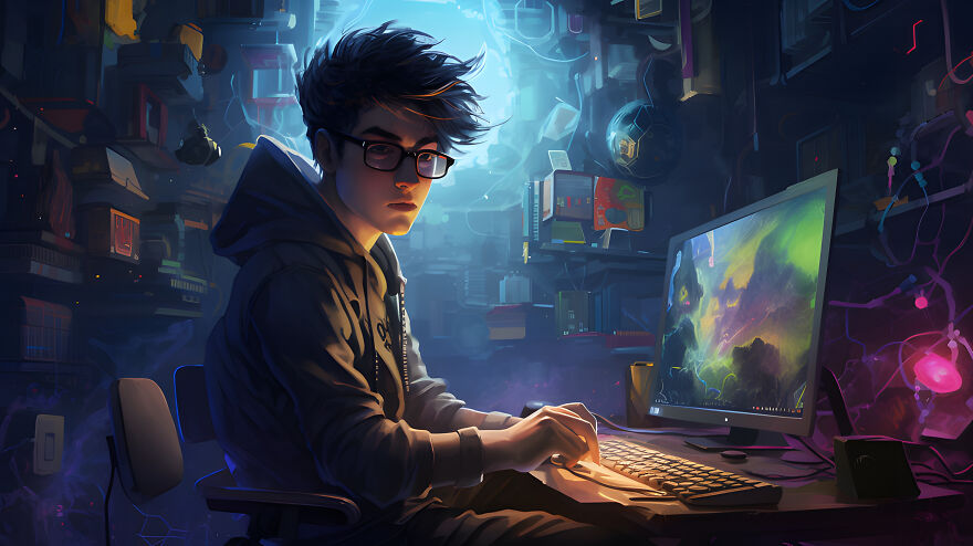 Pictures Of Gamer I Re-Imagines Using AI