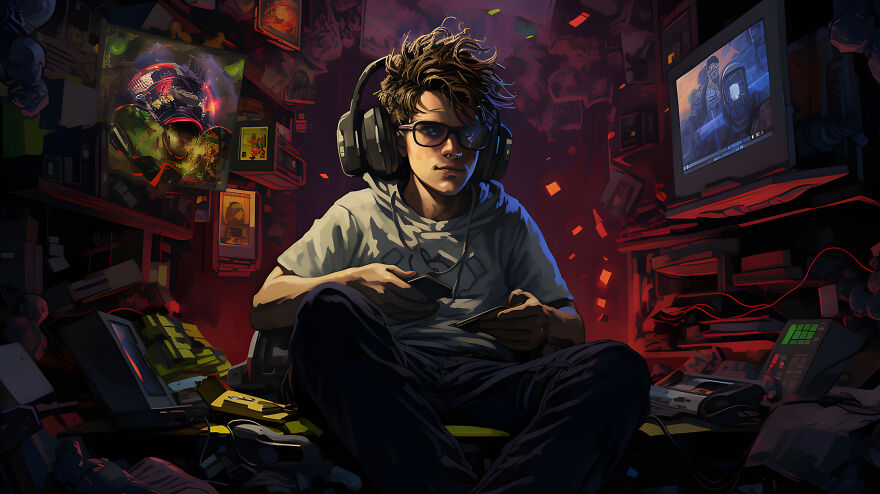 Pictures Of Gamer I Re-Imagines Using AI