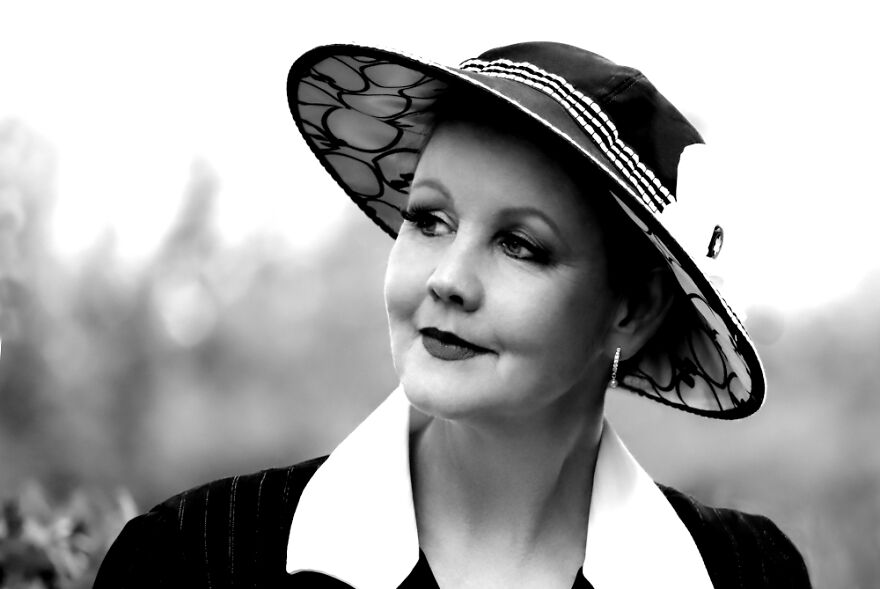 50+ Model Marga Van Der Vet Makes Her Own Hats 50+ Model Marga Van Der Vet Makes Her Own Hats