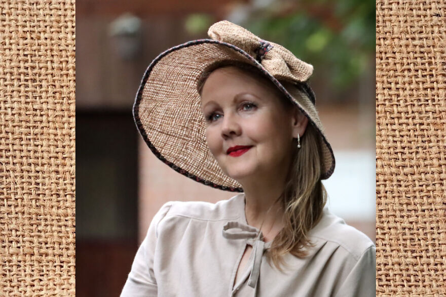 50+ Model Marga Van Der Vet Makes Her Own Hats 50+ Model Marga Van Der Vet Makes Her Own Hats