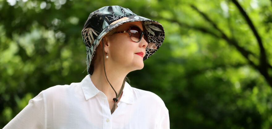 50+ Model Marga Van Der Vet Makes Her Own Hats 50+ Model Marga Van Der Vet Makes Her Own Hats