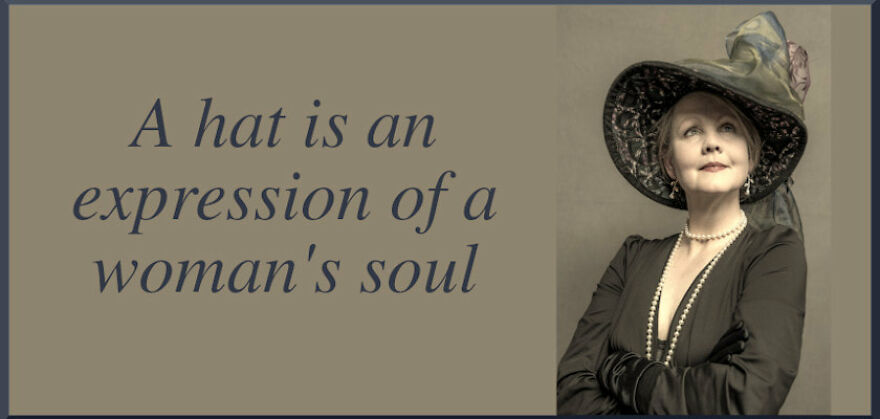 50+ Model Marga Van Der Vet Makes Her Own Hats 50+ Model Marga Van Der Vet Makes Her Own Hats