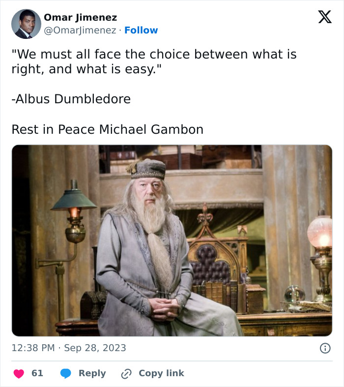 “Death Is But The Next Great Adventure”: Dumbledore Actor Michael Gambon Dies At 82 “Death Is But The Next Great Adventure”: Dumbledore Actor Michael Gambon Dies At 82