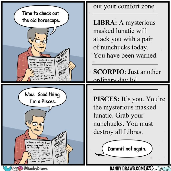 30 Comical Comics With Unexpected Endings By This Artist (New Pics) 30 Comical Comics With Unexpected Endings By This Artist (New Pics)