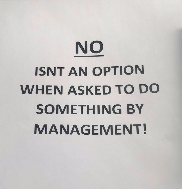 40 Ridiculous Rules From Entitled Bosses Who Deserve To Be Shamed On The Internet 40 Ridiculous Rules From Entitled Bosses Who Deserve To Be Shamed On The Internet