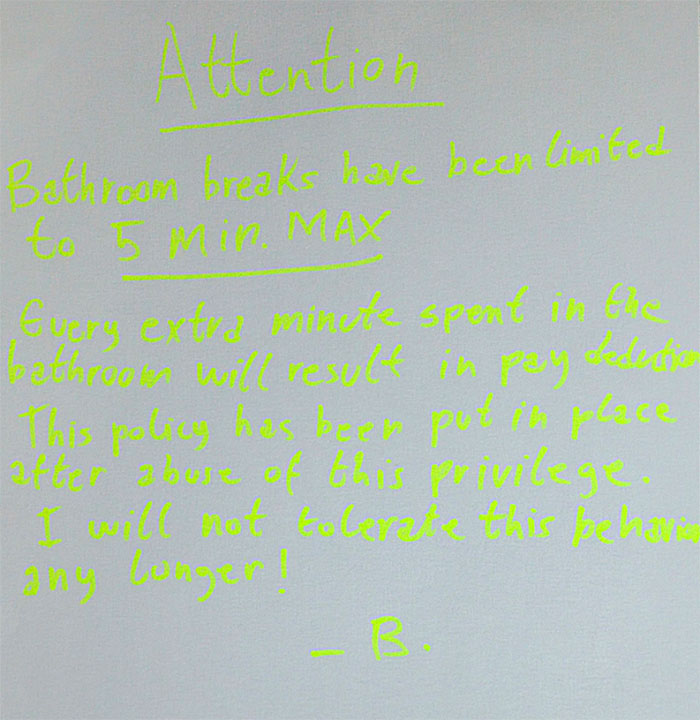 40 Ridiculous Rules From Entitled Bosses Who Deserve To Be Shamed On The Internet 40 Ridiculous Rules From Entitled Bosses Who Deserve To Be Shamed On The Internet