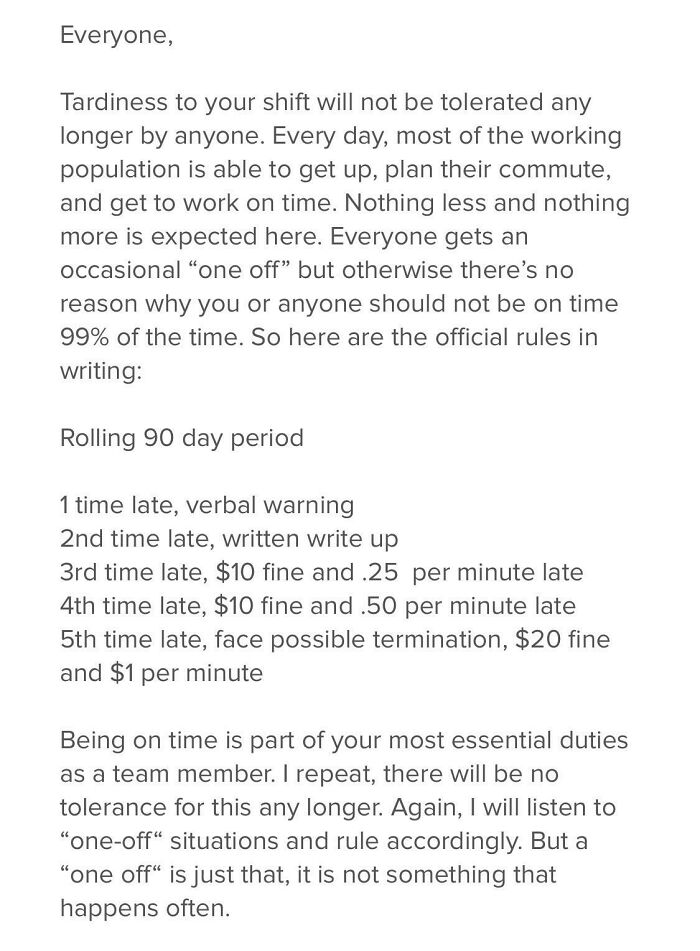 40 Ridiculous Rules From Entitled Bosses Who Deserve To Be Shamed On The Internet 40 Ridiculous Rules From Entitled Bosses Who Deserve To Be Shamed On The Internet