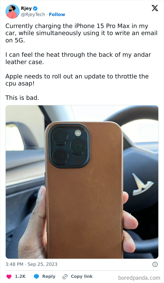 &#8220;This Isn’t Great&#8221;: People Divided Over The New $999 iPhone 15 Being Too Hot To Handle