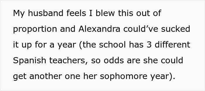 Mom Asks If She Is Wrong For Not Backing Down On Her Child’s Teacher Calling Her The Proper Name