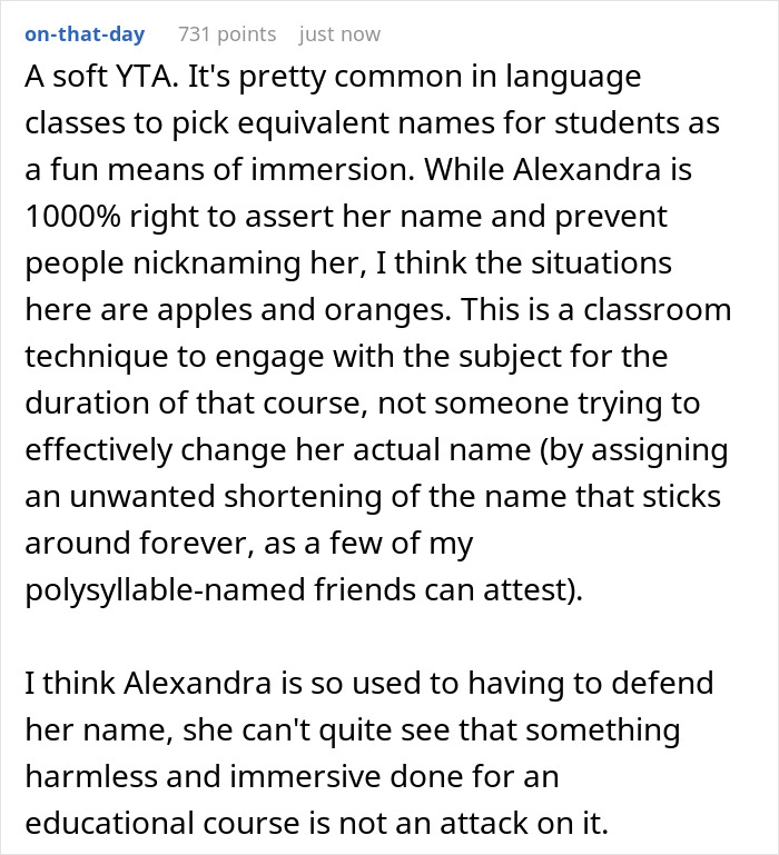 Mom Asks If She Is Wrong For Not Backing Down On Her Child’s Teacher Calling Her The Proper Name