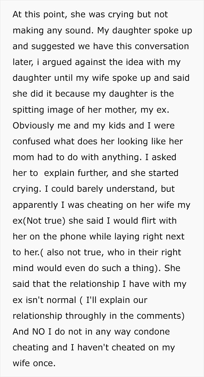 Man Discovers Wife Purposefully Cooks Meals Daughter Won’t Eat, Decides On Divorce Man Discovers Wife Purposefully Cooks Meals Daughter Won’t Eat, Decides On Divorce