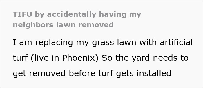 &ldquo;That&rsquo;s Hilarious&rdquo;: Man Returns Home, Has No Idea Where His Entire Lawn Went