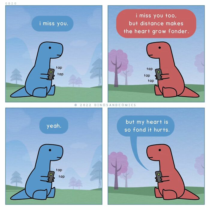 40 Witty And Heartfelt Comics By &#8220;Dinosaur Couch&#8221; (New Pics)