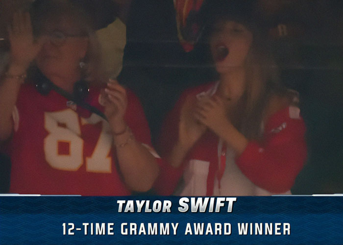 Taylor Swift Attends Chiefs Game With Travis Kelce&#8217;s Mom Amid Dating Rumors