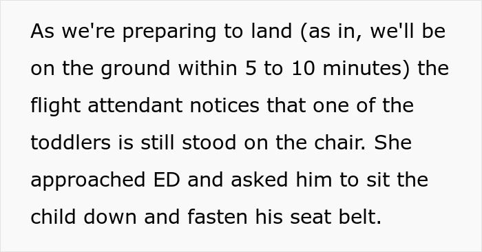 Dad Thinks Plane Should Delay Landing Because Of His Fussy Toddler, Gets Shut Down Dad Thinks Plane Should Delay Landing Because Of His Fussy Toddler, Gets Shut Down