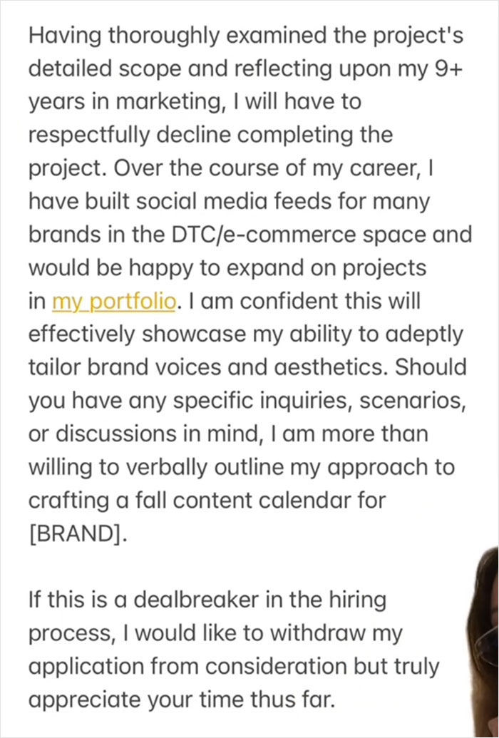 Woman Shows How Companies Try To Steal Creative Ideas From You Woman Shows How Companies Try To Steal Creative Ideas From You