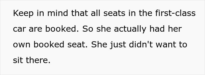 Spouses Upset Seeing A Random Karen In Their Booked 1st Class Train Seats And Refusing To Move Spouses Upset Seeing A Random Karen In Their Booked 1st Class Train Seats And Refusing To Move
