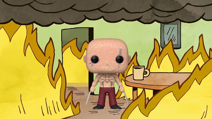 I Put Deadpool Funko Pops Into The “This Is Fine” Meme (21 Pics) I Put Deadpool Funko Pops Into The “This Is Fine” Meme (21 Pics)