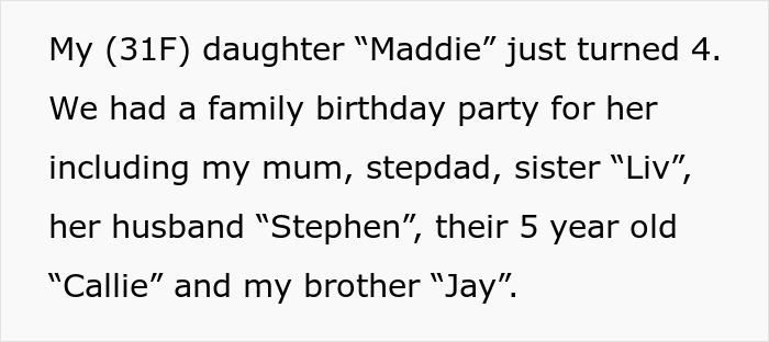 Mom Refuses To Return Her Daughter’s Birthday Gift Due To Own Sister’s Whim, Gets Called A Jerk Mom Refuses To Return Her Daughter’s Birthday Gift Due To Own Sister’s Whim, Gets Called A Jerk